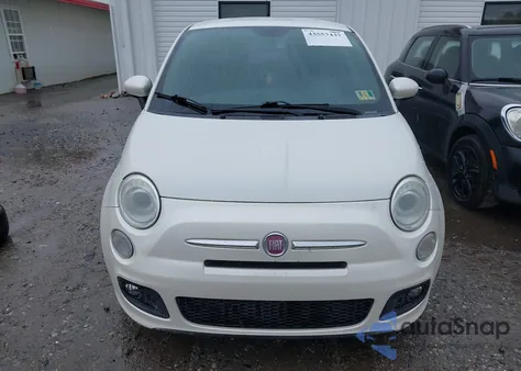 2012 Fiat 500 Sport from USA, damaged, VIN 3C3CFFBR0CT113811
